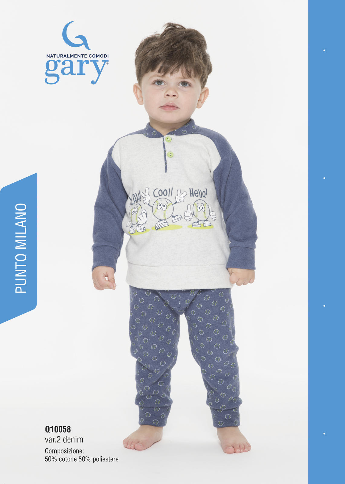 NEWBORN PAJAMAS Q10058 Tellini S.r.l. Wholesale Clothing